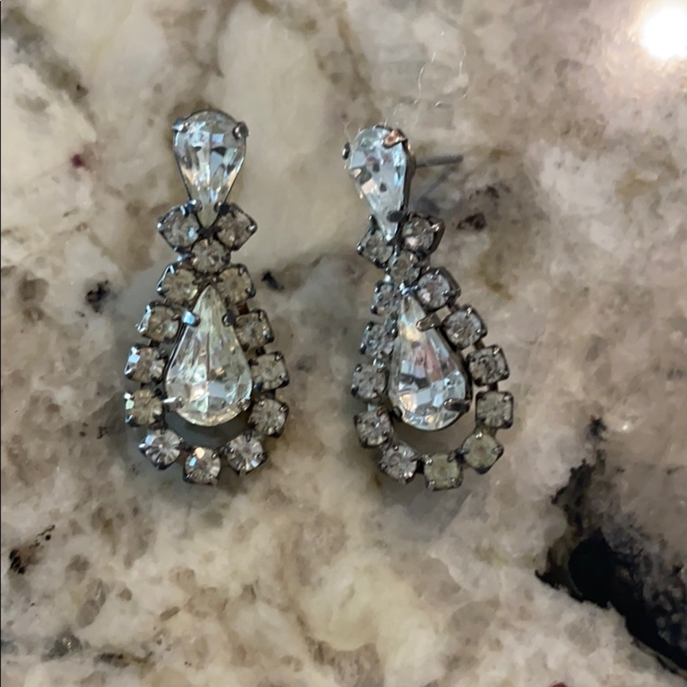 Diamond Teardrop earrings!
